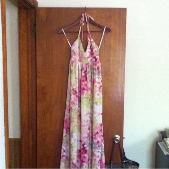 H&M Dresses & Skirts - Floral Print Halter Maxi by H&M